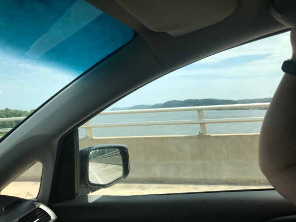 Crossing Mississippi into Illinois
