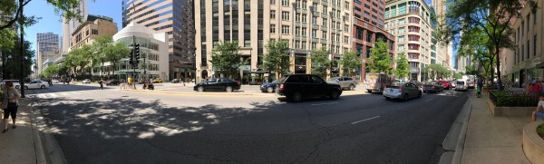 Panorama of the Magnificent Mile